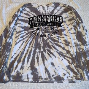 Long sleeved tie dye